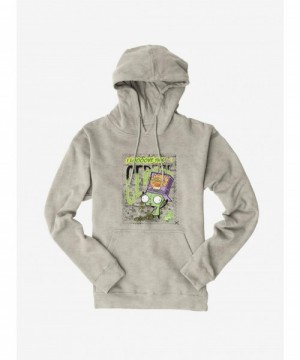 Hot Sale Invader Zim I Love This Cereal Hoodie $14.37 Hoodies