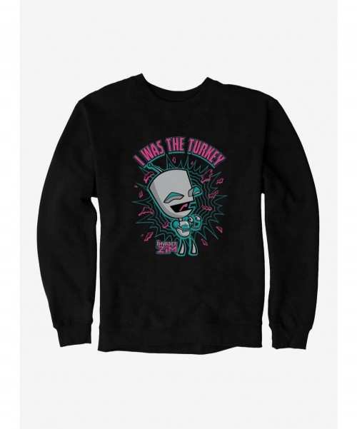 New Arrival Invader Zim I Was The Turkey Sweatshirt $14.17 Sweatshirts