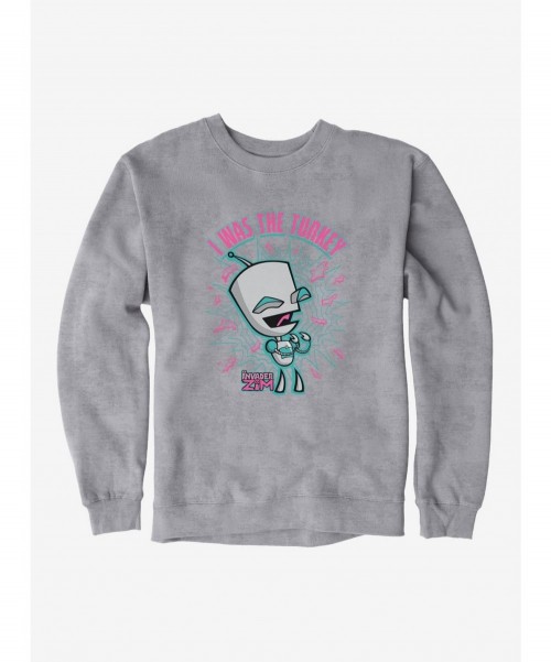 New Arrival Invader Zim I Was The Turkey Sweatshirt $14.17 Sweatshirts