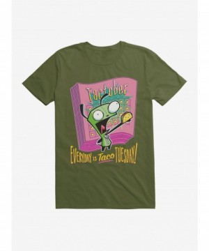 Crazy Deals Invader Zim Unique Taco Tuesday T-Shirt $6.69 T-Shirts