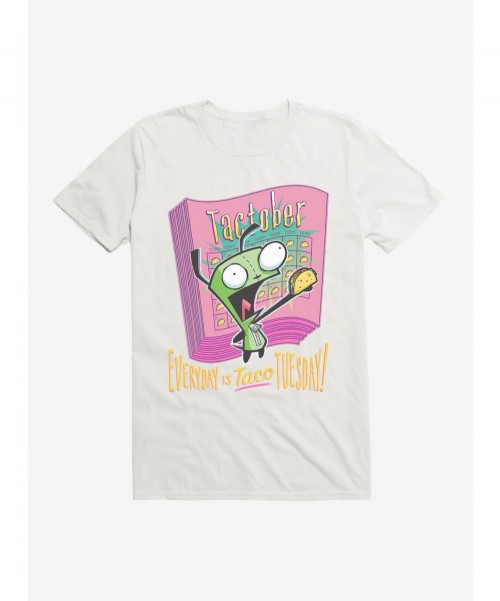 Crazy Deals Invader Zim Unique Taco Tuesday T-Shirt $6.69 T-Shirts