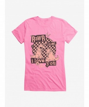 Absolute Discount Rugrats Punk Poster Rawr Means I Love You Girls T-Shirt $6.18 T-Shirts