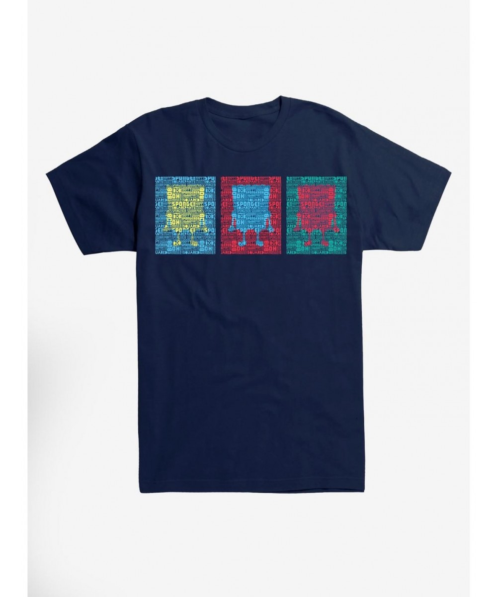 Flash Sale SpongeBob Tech Type T-Shirt $6.84 T-Shirts