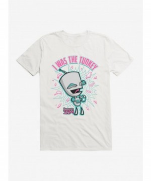 Special Invader Zim I Was The Turkey T-Shirt $7.84 T-Shirts