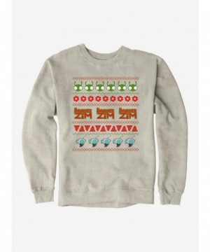 Hot Selling Invader Zim Ugly Christmas Pattern Sweatshirt $10.92 Sweatshirts