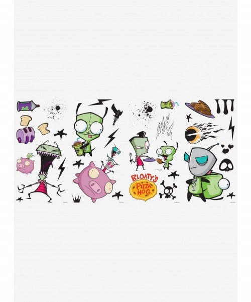 Discount Invader Zim Peel & Stick Wall Decals $8.13 Other Merch