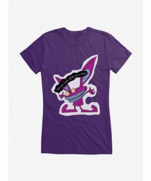 Limited-time Offer Aaahh!!! Real Monsters Ickis Girls T-Shirt $7.97 T-Shirts