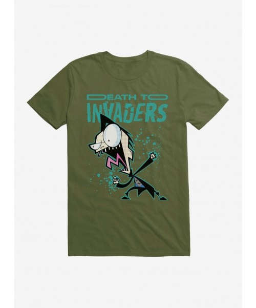 Pre-sale Discount Invader Zim Unique Death T-Shirt $7.65 T-Shirts