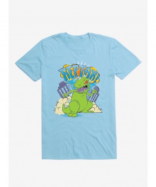 Huge Discount Rugrats Reptar City T-Shirt $7.04 T-Shirts