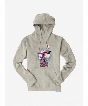 Discount Sale Invader Zim Gaz, Dib & Professor Membrane Hoodie $16.16 Hoodies