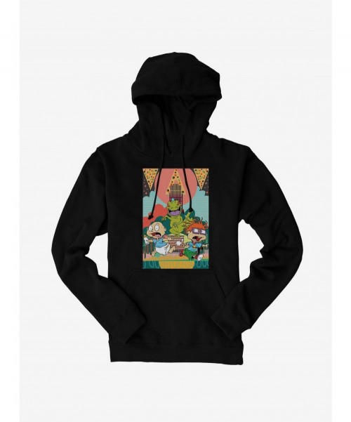 Cheap Sale Rugrats Tommy And Chuckie Run Away Hoodie $12.21 Hoodies