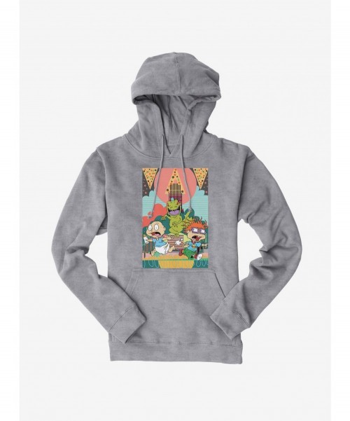 Cheap Sale Rugrats Tommy And Chuckie Run Away Hoodie $12.21 Hoodies