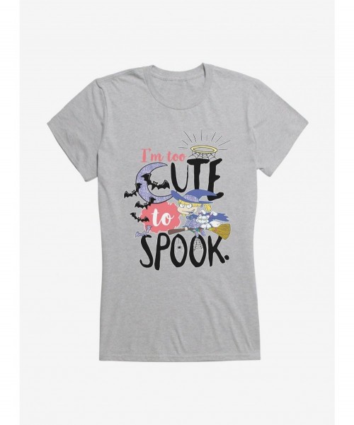 Big Sale Rugrats Halloween Angelica I'm Too Cute To Spook Girls T-Shirt $7.77 T-Shirts