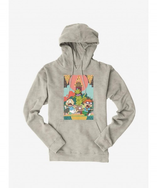 Cheap Sale Rugrats Tommy And Chuckie Run Away Hoodie $12.21 Hoodies