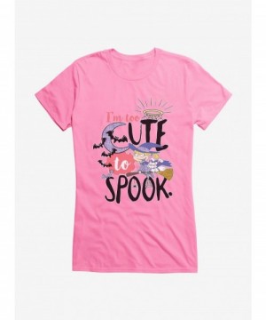 Big Sale Rugrats Halloween Angelica I'm Too Cute To Spook Girls T-Shirt $7.77 T-Shirts