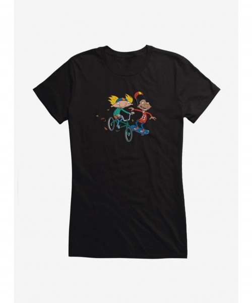 Discount Sale Hey Arnold! Best Friends Girls T-Shirt $6.37 T-Shirts