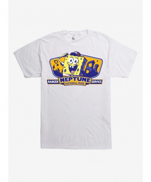 Unique SpongeBob Ranger Service T-Shirt $7.87 T-Shirts