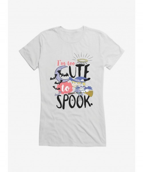 Big Sale Rugrats Halloween Angelica I'm Too Cute To Spook Girls T-Shirt $7.77 T-Shirts