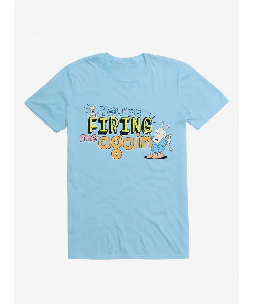 Pre-sale Rocko's Modern Life You're Firing Me Again T-Shirt $7.65 T-Shirts