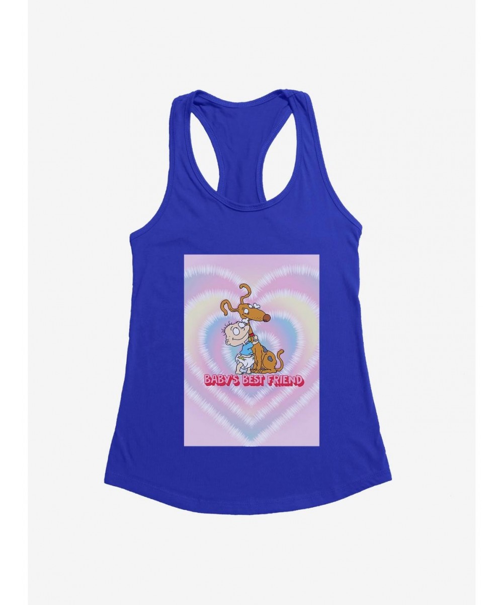 Exclusive Price Rugrats Spike And Tommy Baby's Best Friend Girls Tank $8.57 Tanks