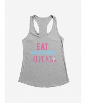 Value Item Rugrats Eat Snooze Repeat Girls Tank $7.17 Tanks