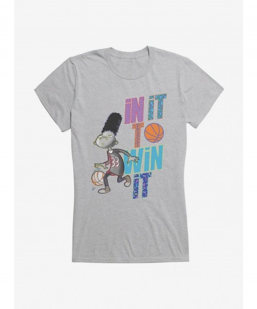 Pre-sale Hey Arnold! Gerald In It To Win It Girls T-Shirt $6.57 T-Shirts