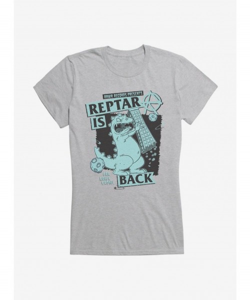 Exclusive Price Rugrats Punk Poster Reptar Is Back Girls T-Shirt $8.37 T-Shirts