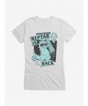 Exclusive Price Rugrats Punk Poster Reptar Is Back Girls T-Shirt $8.37 T-Shirts