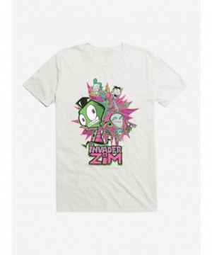 Discount Invader Zim GIR & Roboparents T-Shirt $8.22 T-Shirts