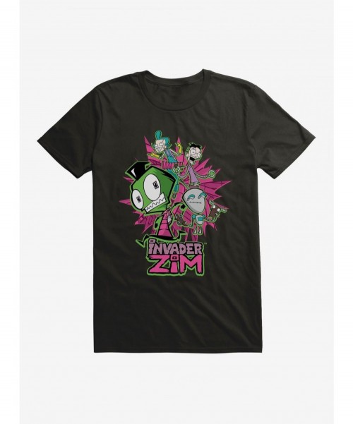 Discount Invader Zim GIR & Roboparents T-Shirt $8.22 T-Shirts