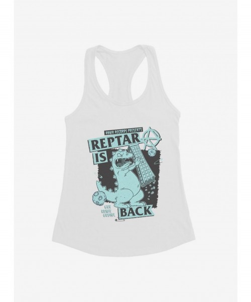 Seasonal Sale Rugrats Punk Poster Reptar Is Back Girls Tank $6.37 Tanks