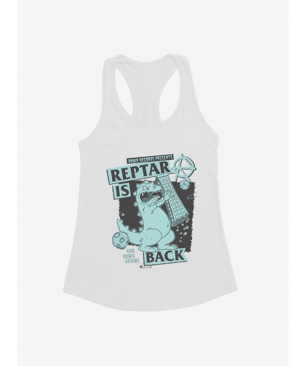 Seasonal Sale Rugrats Punk Poster Reptar Is Back Girls Tank $6.37 Tanks