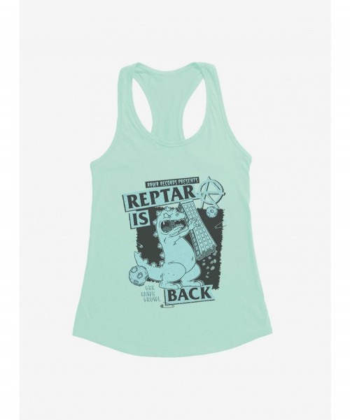 Seasonal Sale Rugrats Punk Poster Reptar Is Back Girls Tank $6.37 Tanks