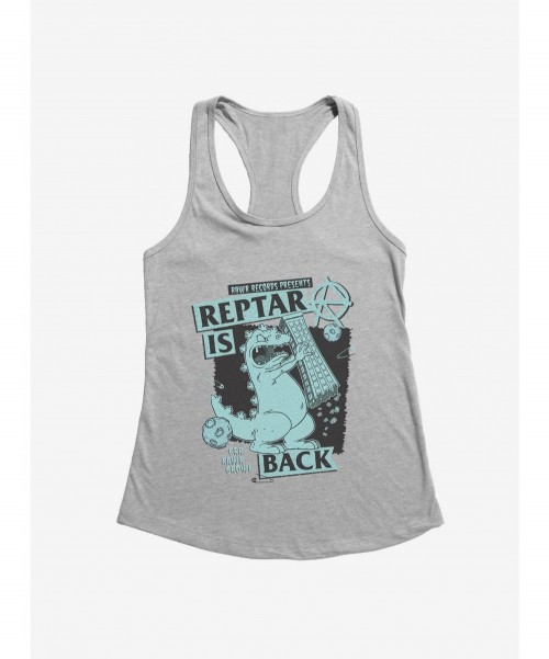 Seasonal Sale Rugrats Punk Poster Reptar Is Back Girls Tank $6.37 Tanks