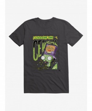 Exclusive Extra Soft Invader Zim I Love This Cereal T-Shirt $10.52 T-Shirts