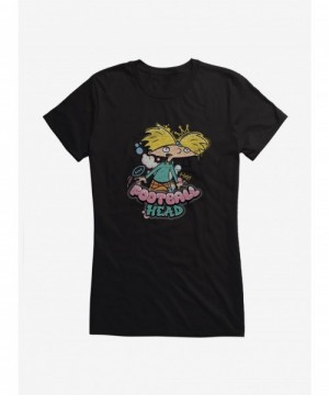 Hot Selling Hey Arnold! Football Head Girls T-Shirt $9.56 T-Shirts