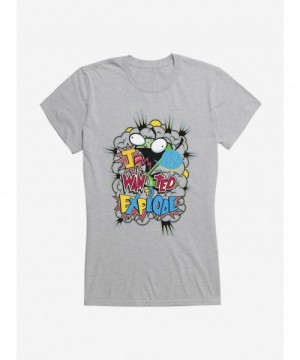 New Arrival Invader Zim I Want To Explode Girls T-Shirt $8.17 T-Shirts