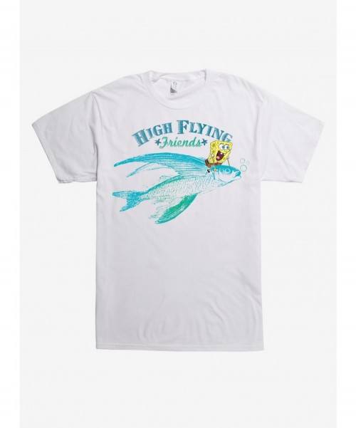 Special SpongeBob High Flying Friends T-Shirt $8.08 T-Shirts