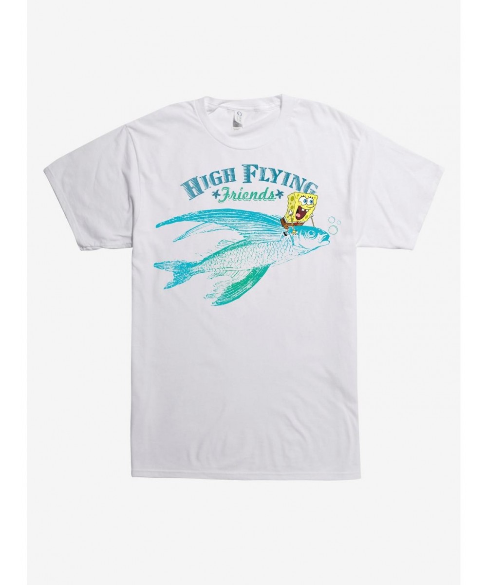 Special SpongeBob High Flying Friends T-Shirt $8.08 T-Shirts