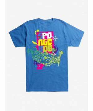 Low Price SpongeBob Outline Icon T-Shirt $6.84 T-Shirts