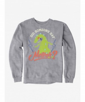 Seasonal Sale Rugrats Reptar Did Someone Say Meteor Sweatshirt $11.81 Sweatshirts