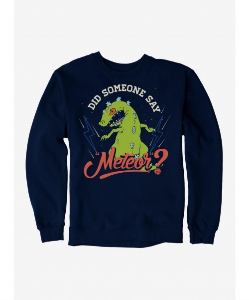 Seasonal Sale Rugrats Reptar Did Someone Say Meteor Sweatshirt $11.81 Sweatshirts