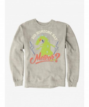 Seasonal Sale Rugrats Reptar Did Someone Say Meteor Sweatshirt $11.81 Sweatshirts