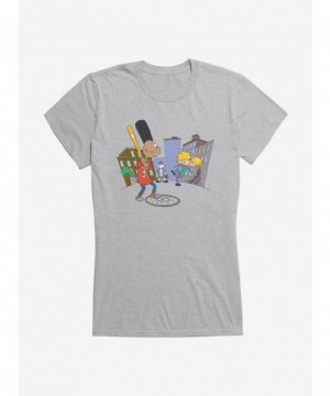 Discount Hey Arnold! Baseball Girls T-Shirt $8.17 T-Shirts