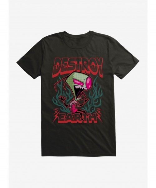 Limited-time Offer Invader Zim Unique Destroy T-Shirt $5.93 T-Shirts