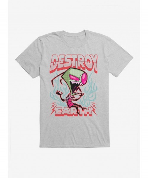 Limited-time Offer Invader Zim Unique Destroy T-Shirt $5.93 T-Shirts