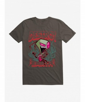 Limited-time Offer Invader Zim Unique Destroy T-Shirt $5.93 T-Shirts