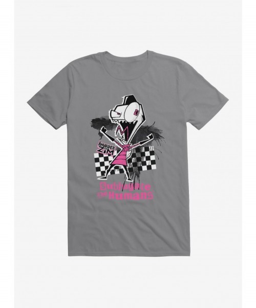 Pre-sale Discount Invader Zim Subjugate The Humans T-Shirt $9.18 T-Shirts