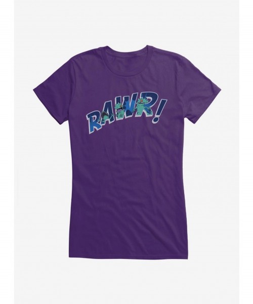 Huge Discount Rugrats Reptar Rawr Girls T-Shirt $8.17 T-Shirts