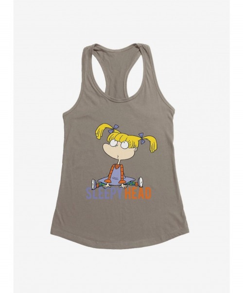 Pre-sale Rugrats Angelica Sleepy Head Girls Tank $6.37 Tanks